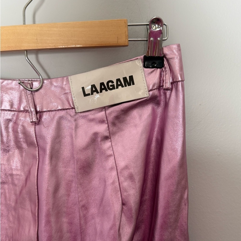 NWOT Laagam Dazzle High-Rise Pants SIZE L - Picture 5 of 9